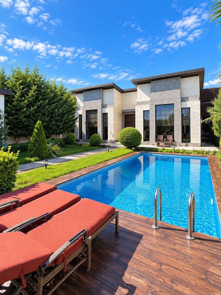 Satılır 5 otaqlı həyət evi/bağ evi 200 m² — Ev, villa, Bakı (3)