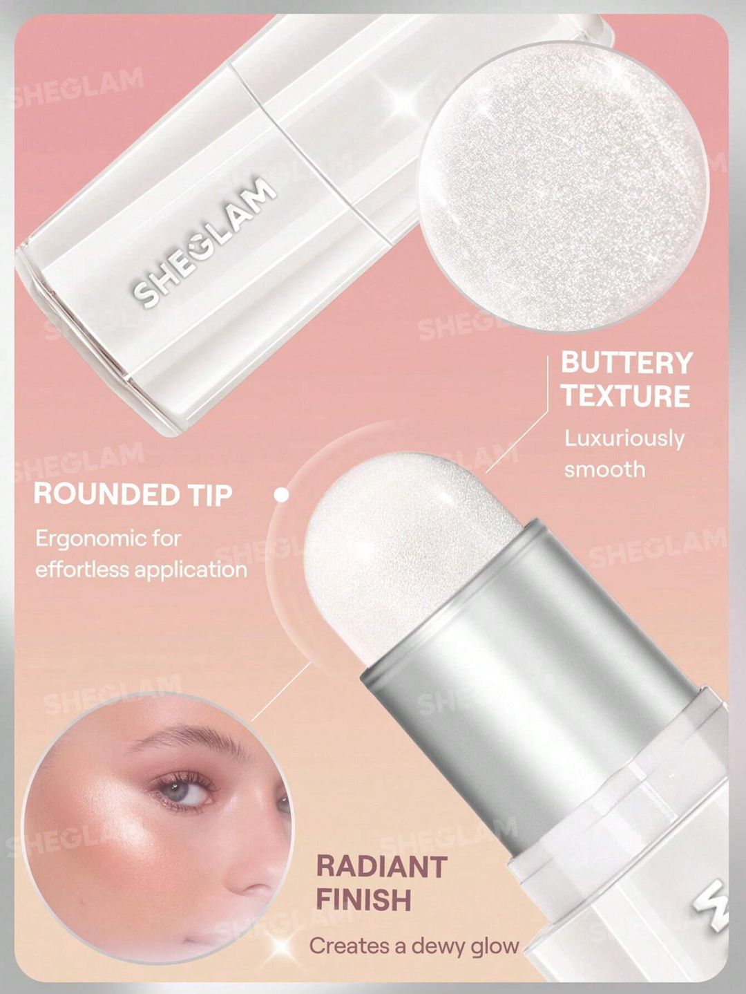 Xaylayter-stik Sheglam Buttery Bling, Vanilla Frost, 6 q — Mallar, Bakı (3)