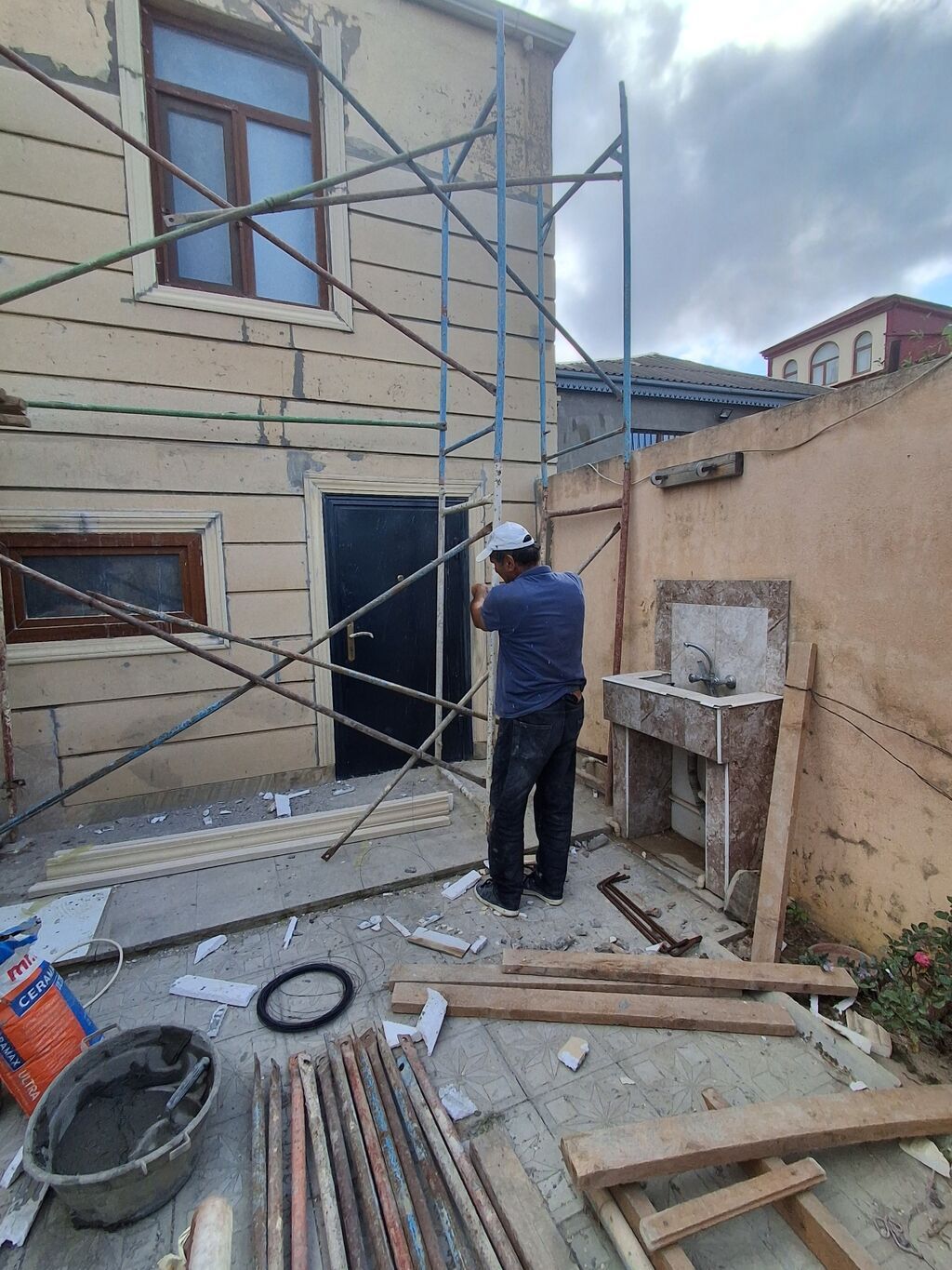30 ilin ustasıyam. Evlərə və obyektlərə yüksək keyfiyyətlə isti aqlay — Fasad işləri, Masazır (9)
