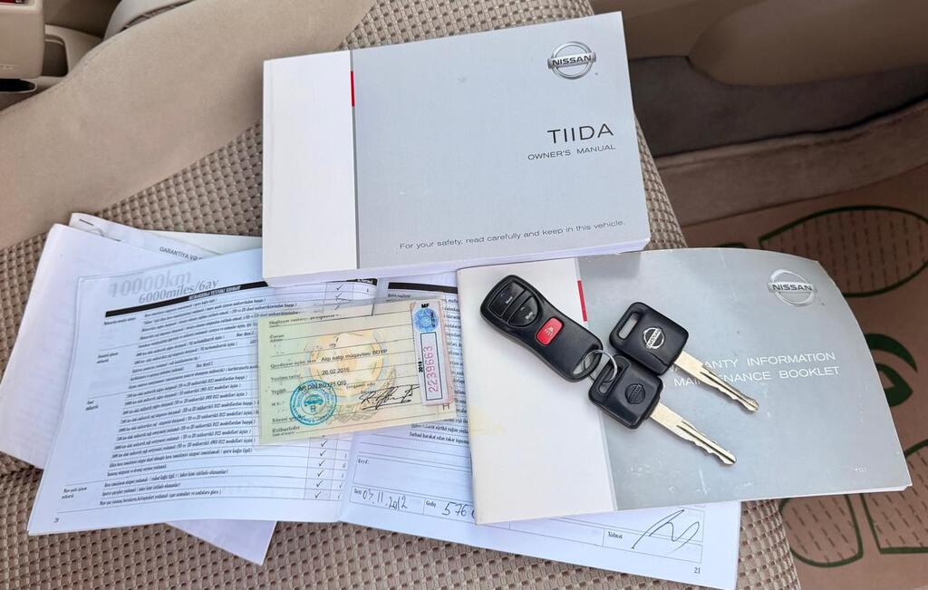 Nissan Tiida, 1.8 L, 2011 il, 154 195 km — Avtomobillər, Bakı (7)