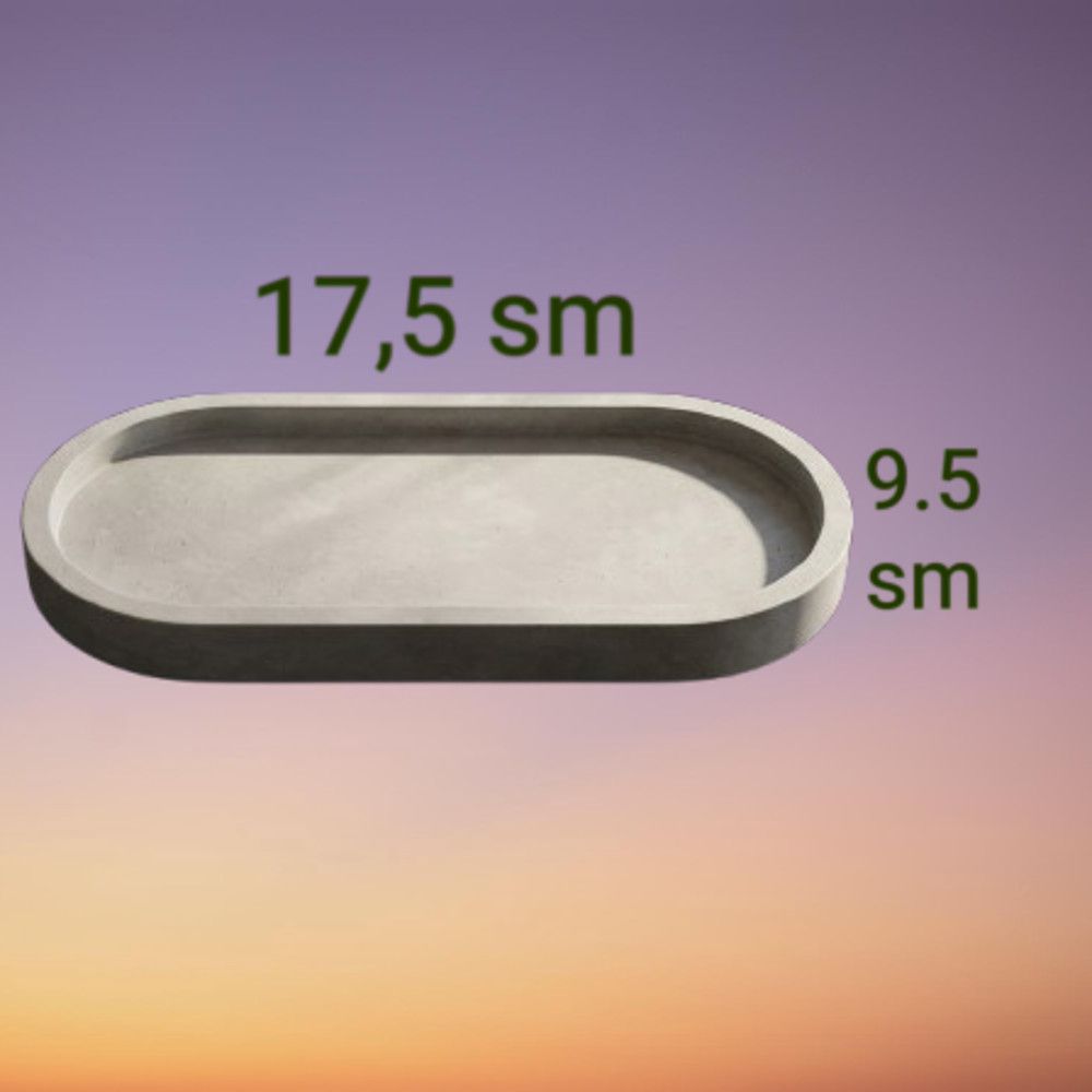 Altlıq 3795, ağ, gips, 9.5х17.5 sm — Mallar, Bakı (2)