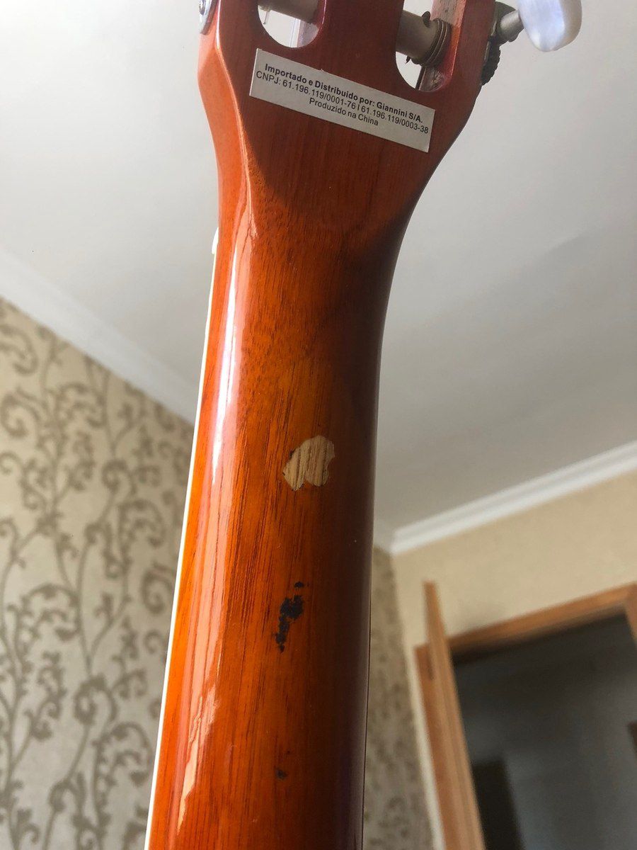 Elektro-klassik gitara Giannini GNF-1R (Or — Musiqiə alətləri, Bakı (5)