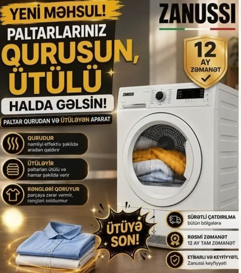 Paltarqurudan Zanussi — Bakı