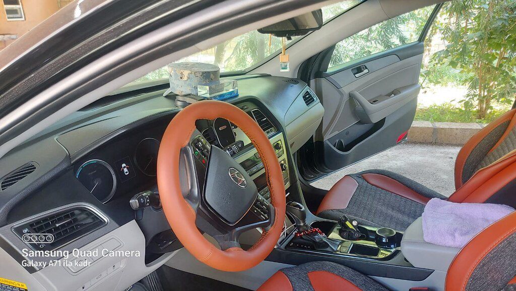 Hyundai Sonata, 2.0 L, 1.4 kWh, 2017 il, 337 962 km — Avtomobillər, Sumqayıt (6)