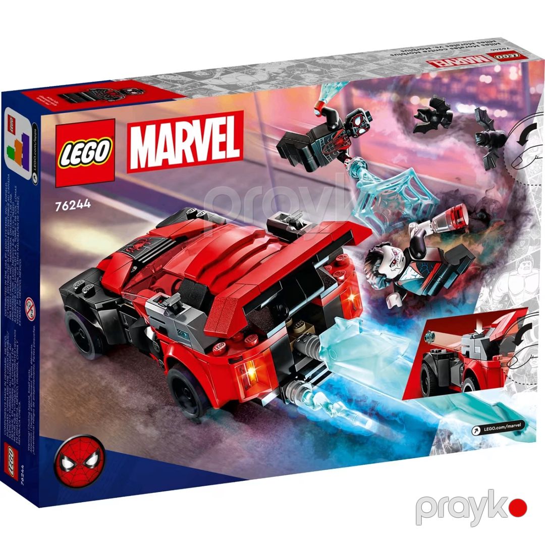 Konstruktor Lego Marvel Super Heroes Miles Morales Vs. Morbius 76244 — Mallar, Bakı (3)