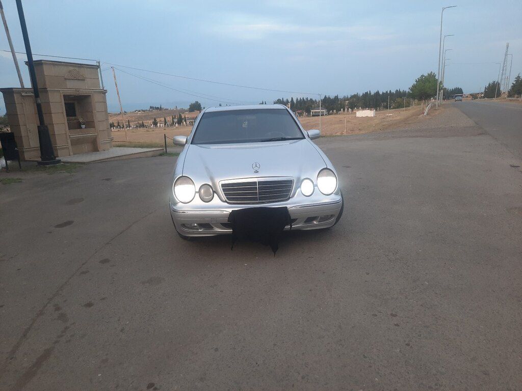 Mercedes E 220, 2.2 L, 1999 il, 370 000 km — Avtomobillər, Ağstafa