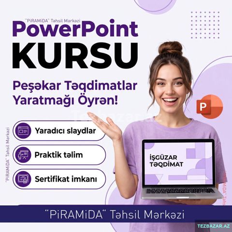 Microsoft Powerpoint kursu — Bakı