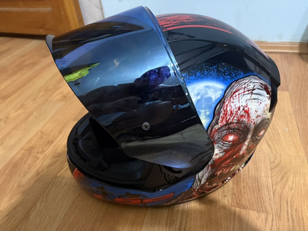 LS2 Rapid II tam üz moto dəbilqə – xüsusi qrafika - Model: LS2 Rapid — Motosiklet geyimi, Bakı (5)