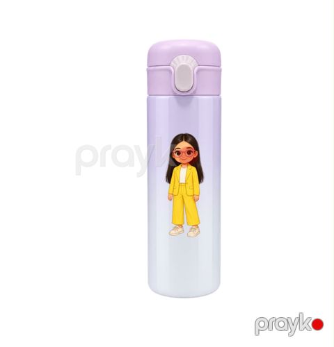 Uşaqlar üçün termos, paslanmayan polad, bənövşəyi, 400 ml — Bakı