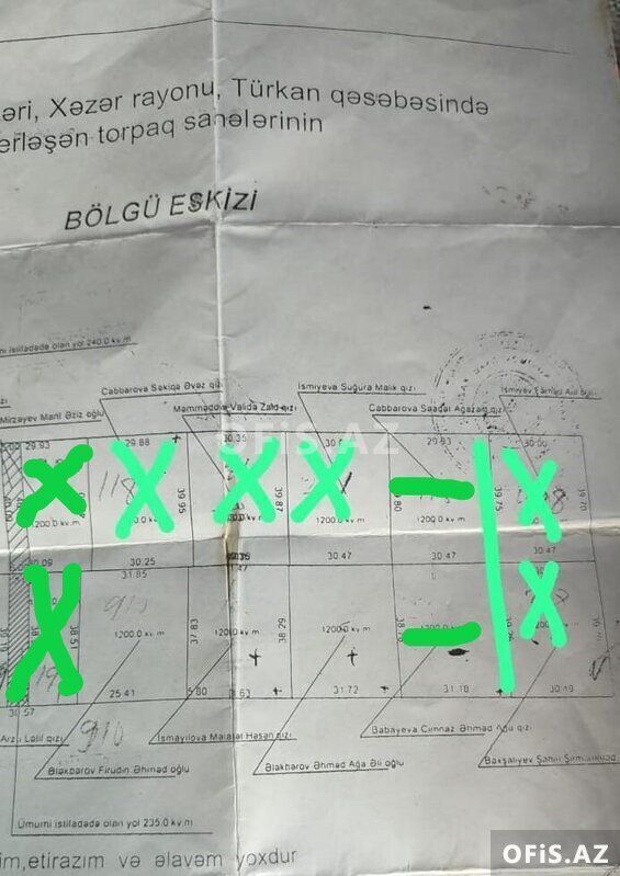 Torpaq Satılır Abşeron r., Türkan q., 12 sot — Torpaq, Bakı (6)