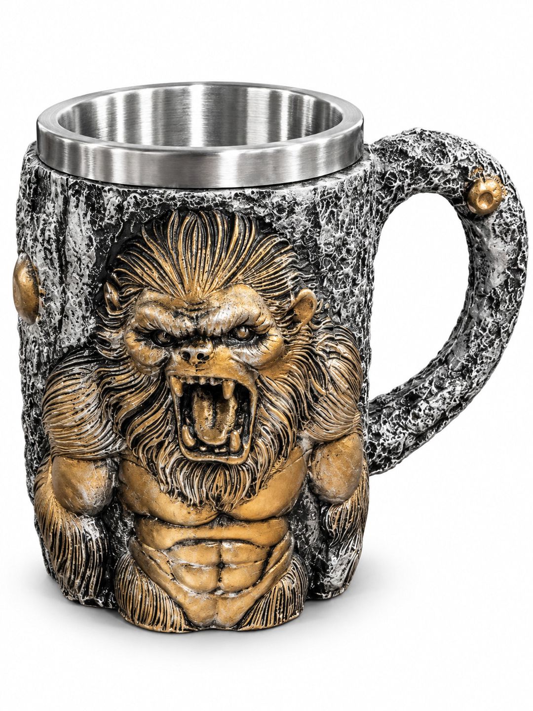Stəkan, keramika/metal, 400 ml — Mallar, Bakı