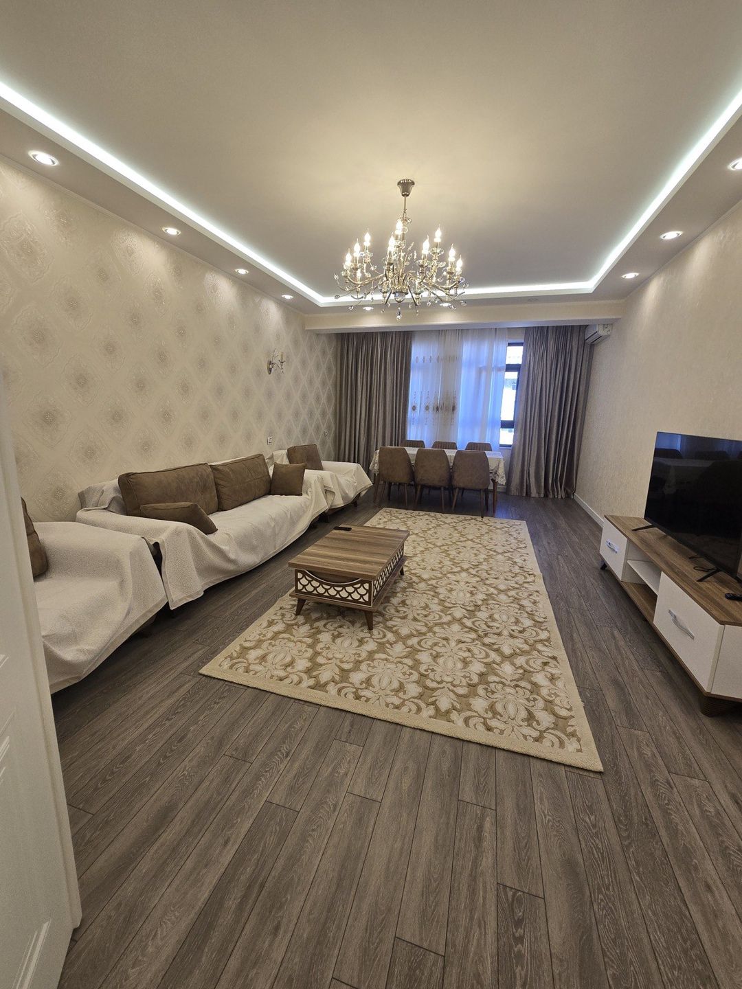 İcarəyə verilir 3 otaqlı yeni tikili 155 m² — Mənzil, Bakı (5)