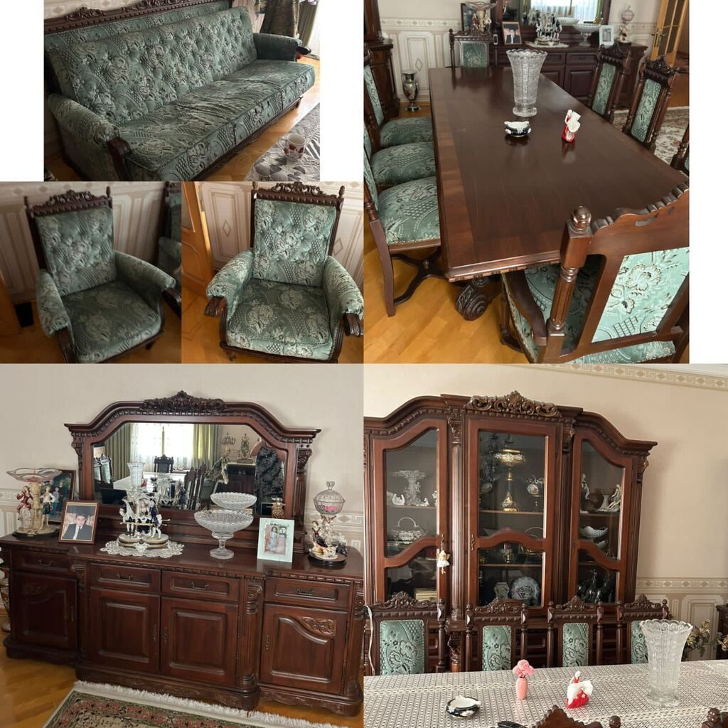 İşlənmiş, Komod, Masa və oturacaqlar, Divan — Qonaq otağı üçün, Bakı