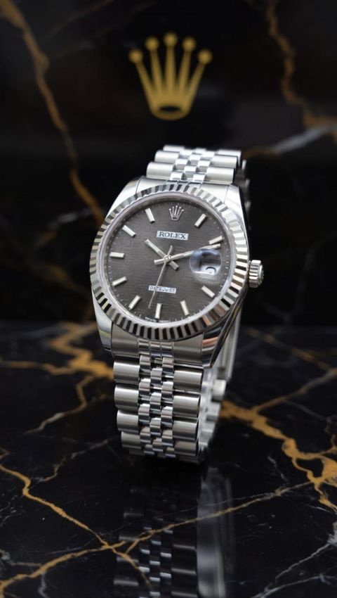 Qol saatı kişilər üçün 13812 Black/Silver — Bakı