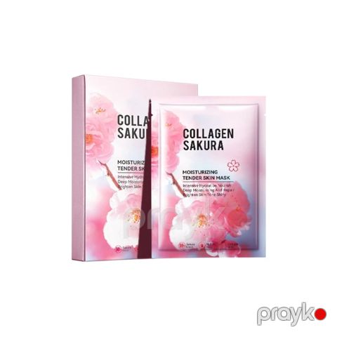 Parça maskalar dəsti Sadoer Sakura Collagen, 25 q x 10 əd — Bakı