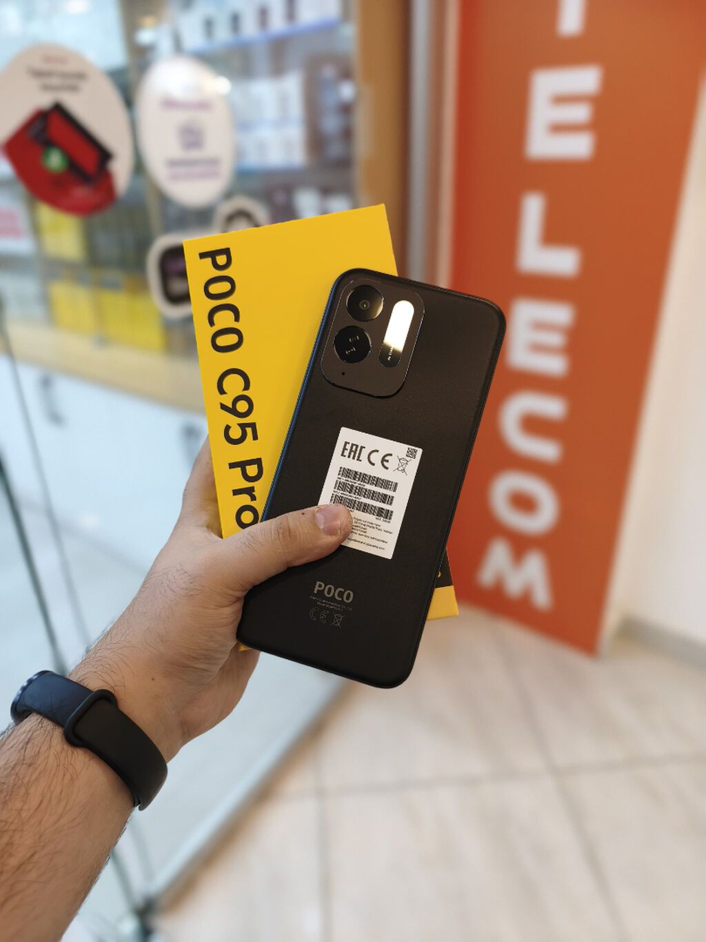 Poco C95 Pro 6/128GB 450AZN 8/256GB 520AZN ədv var qiymətlər nəğd — Digər smartfonlar, Bakı