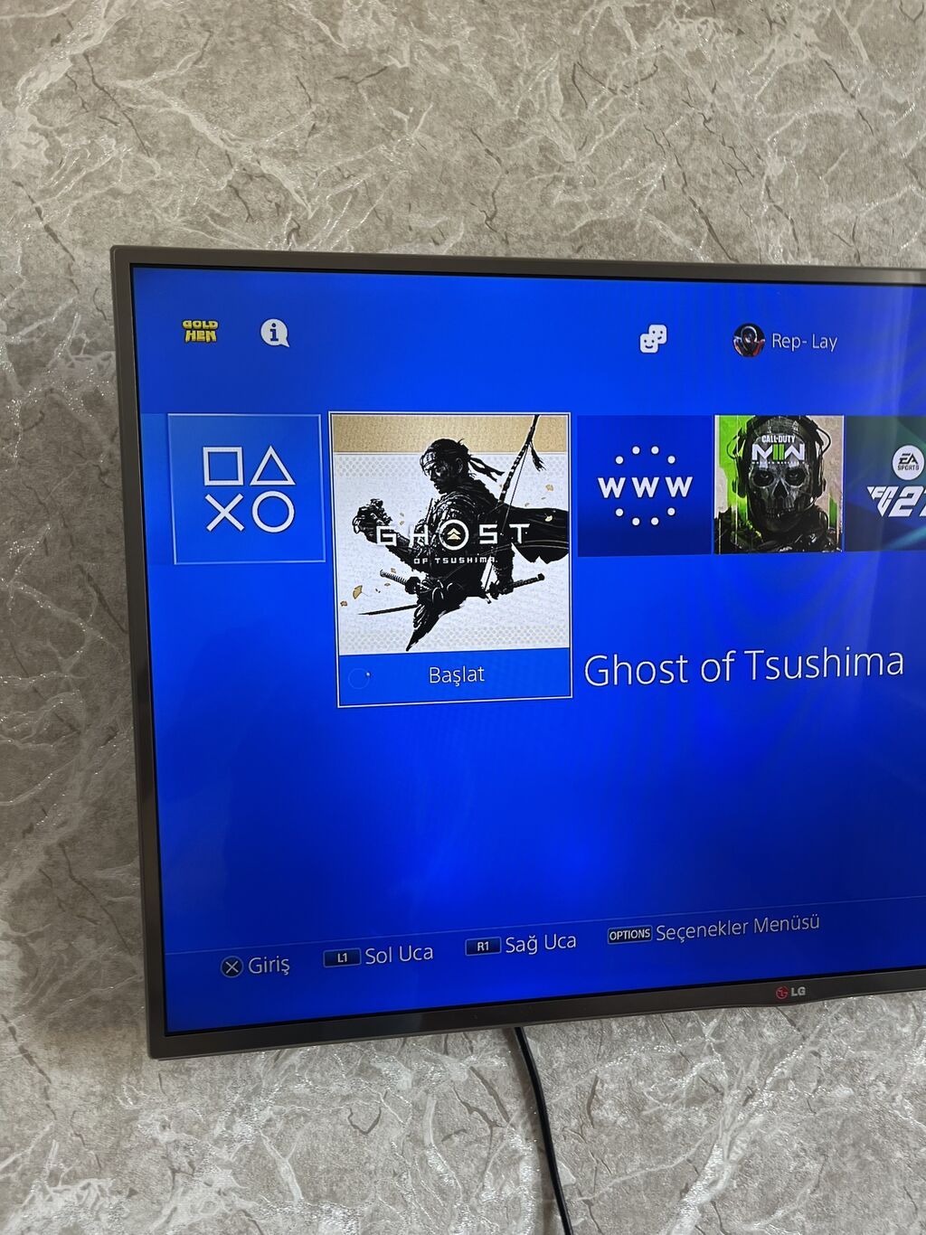 Playstation 4 slim model 1 TB yaddaş çox ideal vəziyyətdə.Prişifka — Oyun konsolları, Saray (3)