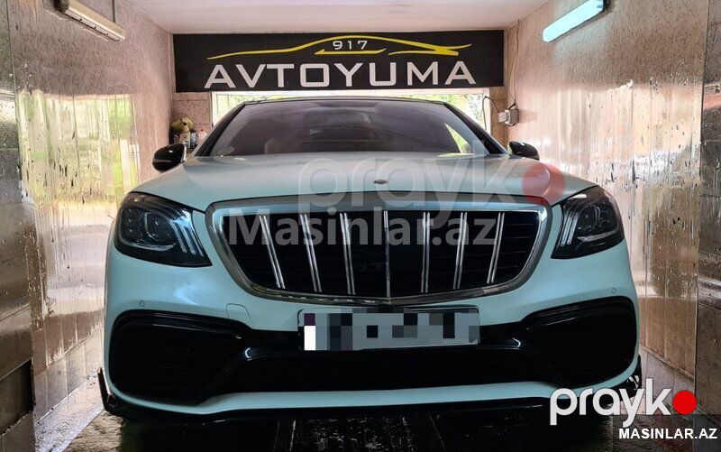 Mercedes S63 Brabus, 2019 il — Minik avtomobili icarəsi, Bakı (4)