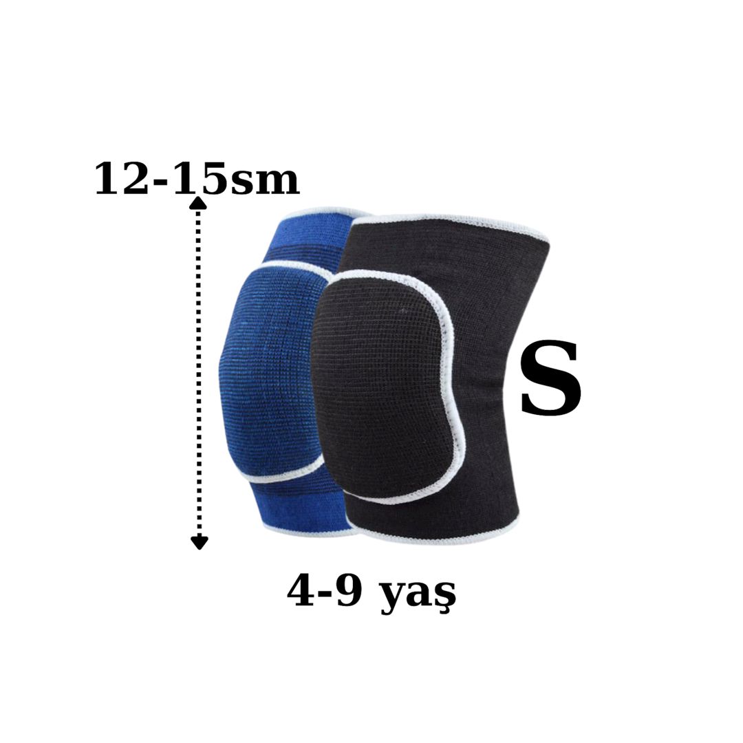 Diz qoruyucusu Sanjiu 5999 12-15 sm, 4-9 yaş, S, polyester, mavi — Mallar, Bakı (3)