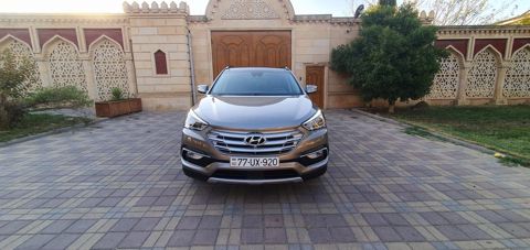 Hyundai Santa Fe, 2.0 L, 2017 il, 88 600 km — Bakı