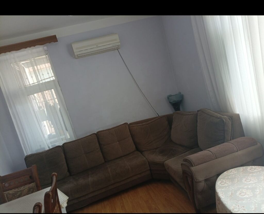 Künc divan – L formalı, qəhvəyi rəng. - Modul quruluş: uzun 3 — Divanlər, Masazır (2)
