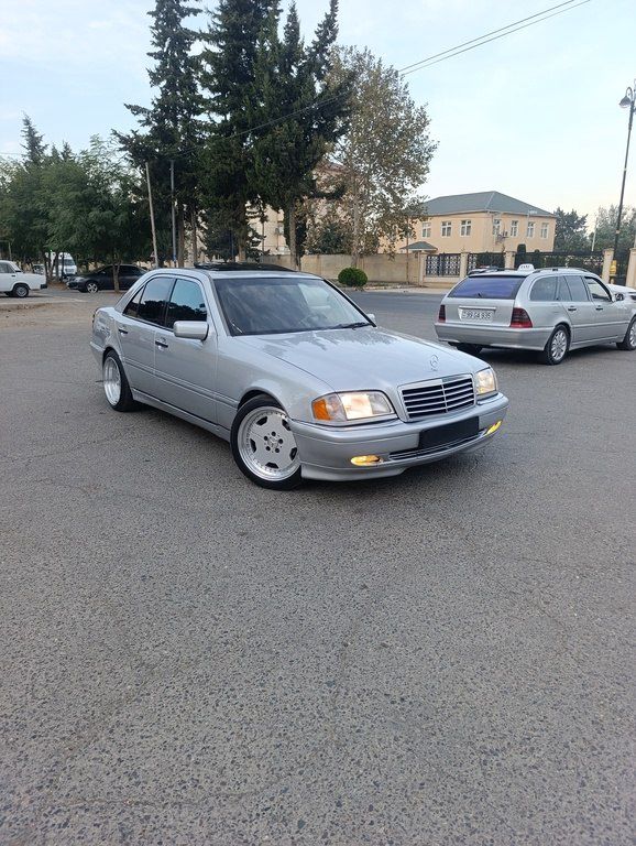 Mercedes C 230, 2.3 L, 2000 il, 246 000 km — Avtomobillər, Biləsuvar (9)