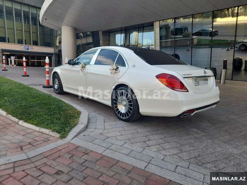 Mercedes s600 Maybach, 2015 il — Minik avtomobili icarəsi, Bakı (3)