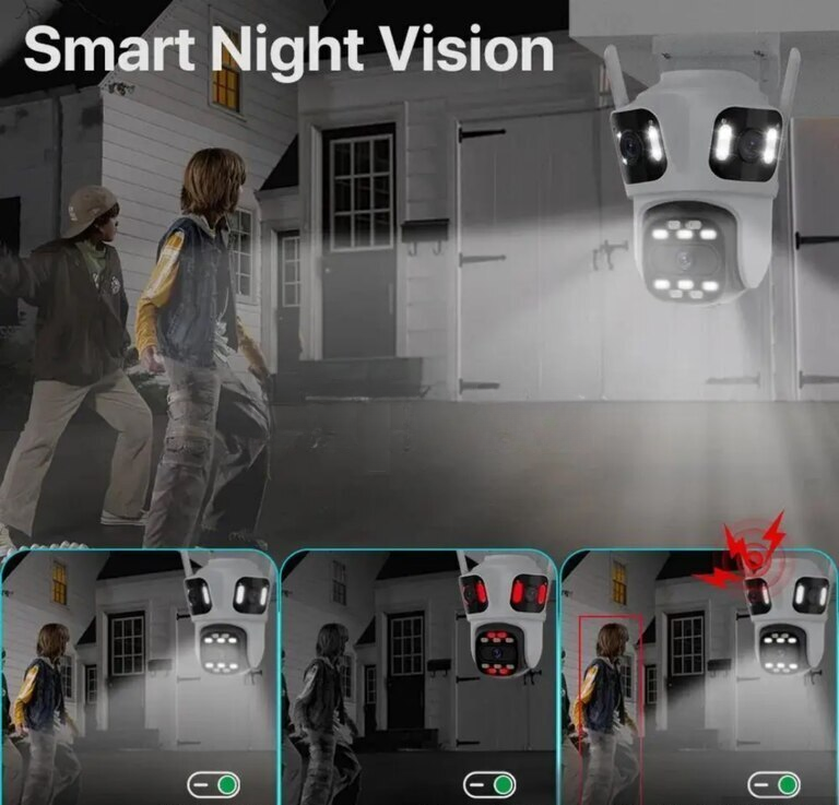 İCSee 12MP 3K IP Müşahidə Kamerası — Surveillance kameralar, Bakı (4)