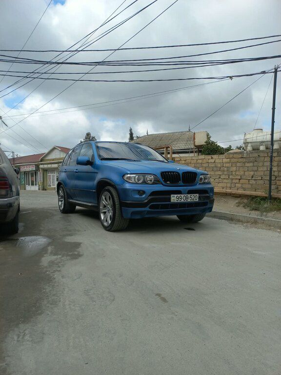 BMW X5, 4.6 L, 2002 il, 360 000 km — Avtomobillər, Bakı