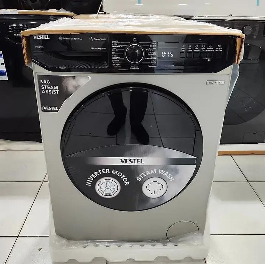 Vestel 8 KQ Paltaryuyan Maşın Türkiye istehsalı 8 kq tutum — Çamaşır maşınları, Bakı