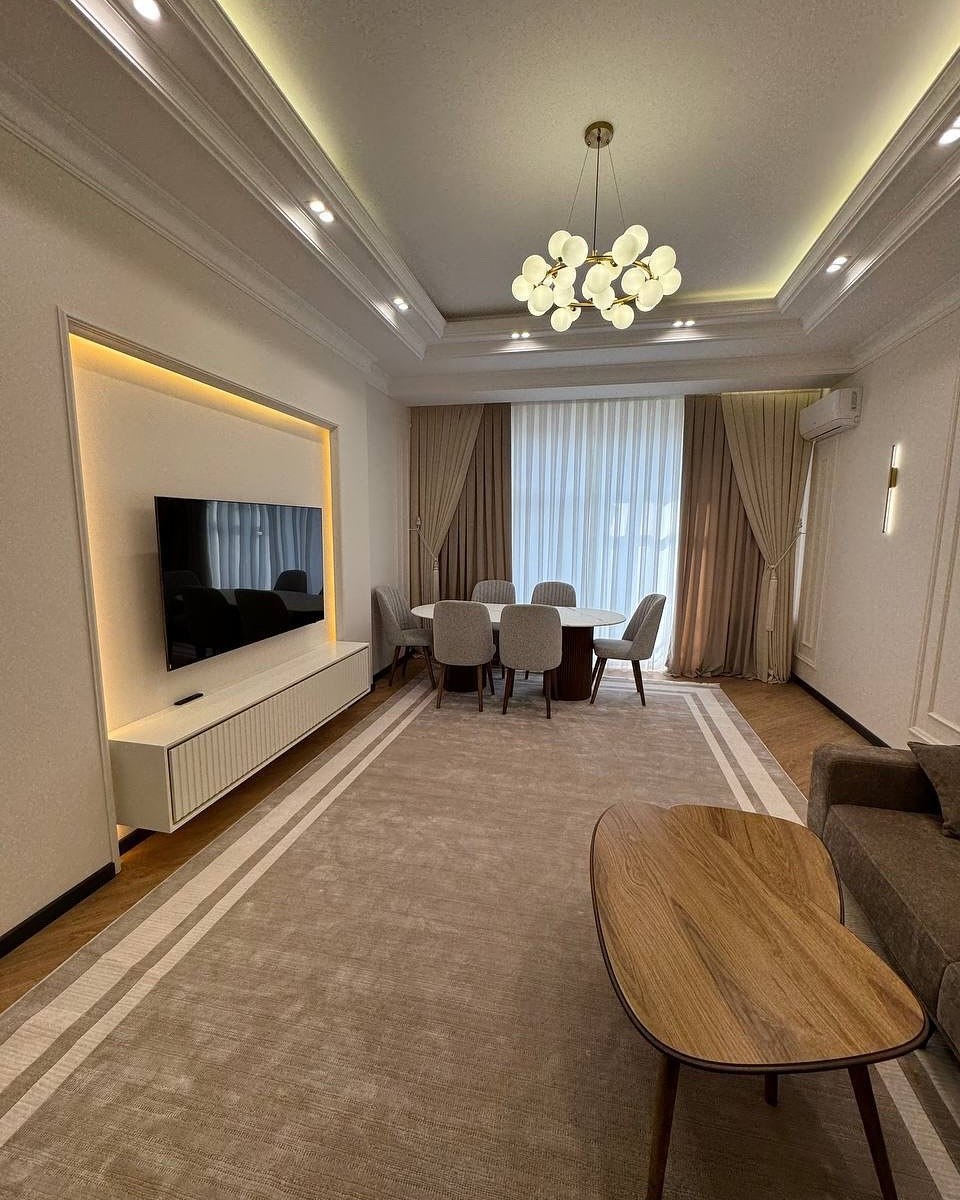 İcarəyə verilir 3 otaqlı yeni tikili 140 m² — Mənzil, Bakı (2)
