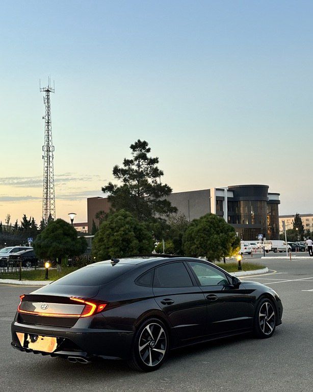 Hyundai Sonata, 1.6 L, 2022 il, 65 000 km — Avtomobillər, Bakı (7)