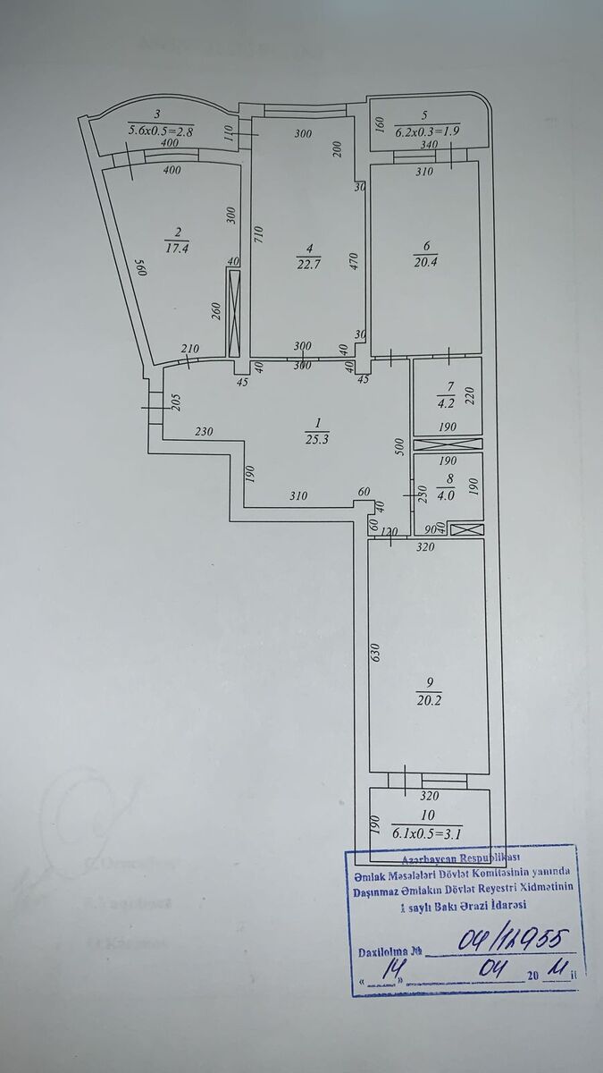 Satılır 3 otaqlı yeni tikili 130 m² — Mənzil, Bakı (6)