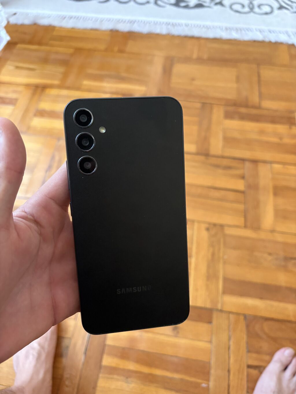 Samsung Galaxy A34, 128 GB, rəng - Qara, Barmaq izi, Face ID — Samsung, Bakı