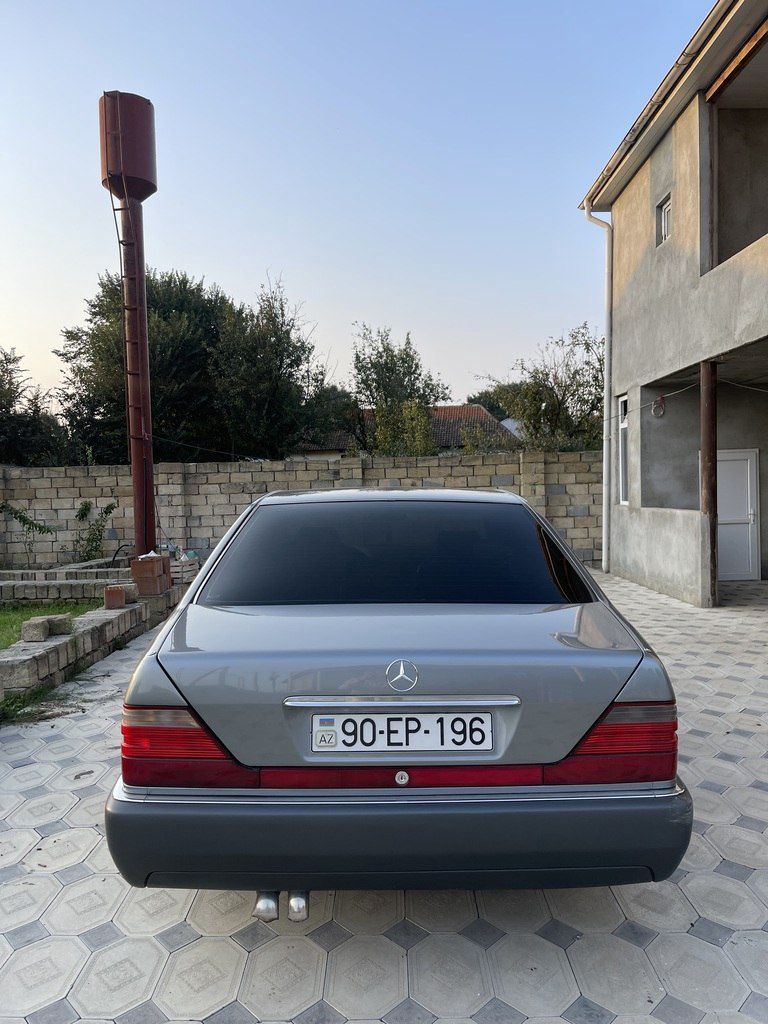 Mercedes S 420, 4.2 L, 1992 il, 321 000 km 90-EP-196 — Avtomobillər, Lənkəran (4)