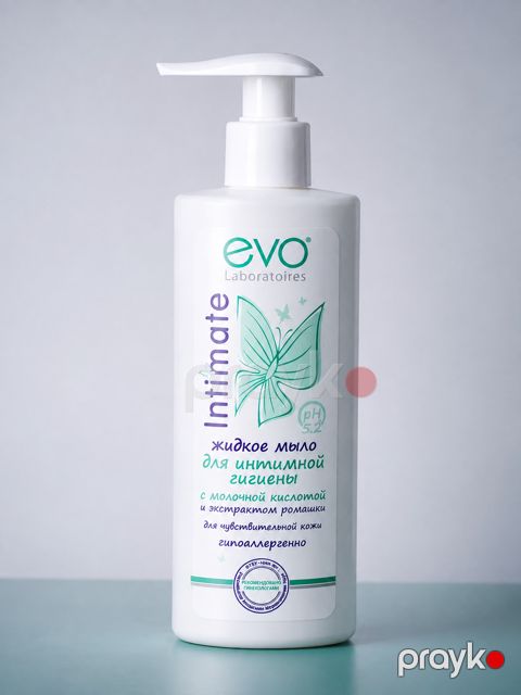 İntim gigiyena üçün maye sabun EVO Laboratoires Intimate, 200 ml — Bakı