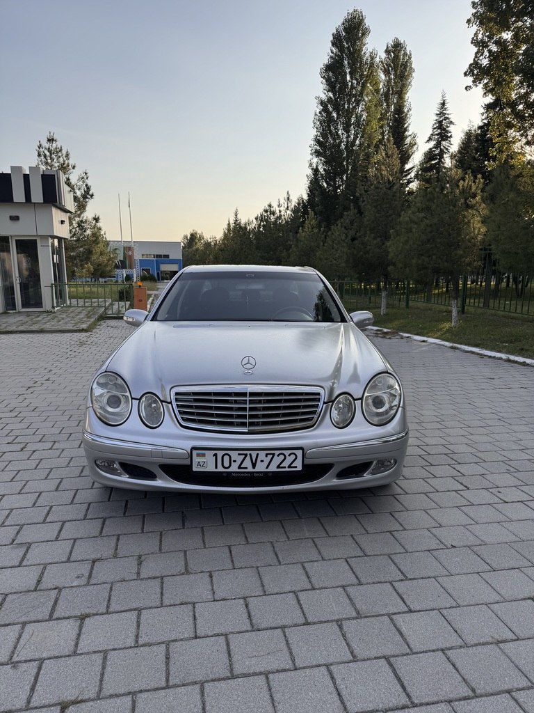 Mercedes E 240, 2.6 L, 2002 il, 346 000 km 10-ZV-722 — Avtomobillər, Balakən (4)