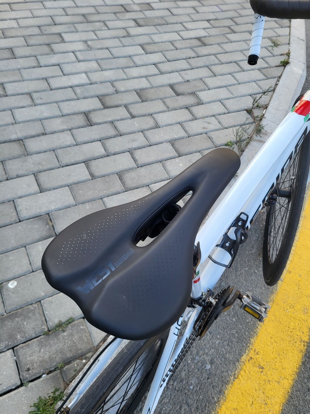 Şose Yol velosibedi /Velosibetde tormuz sisteminden trosdara qeder — Yol velosipedləri, Bakı (8)