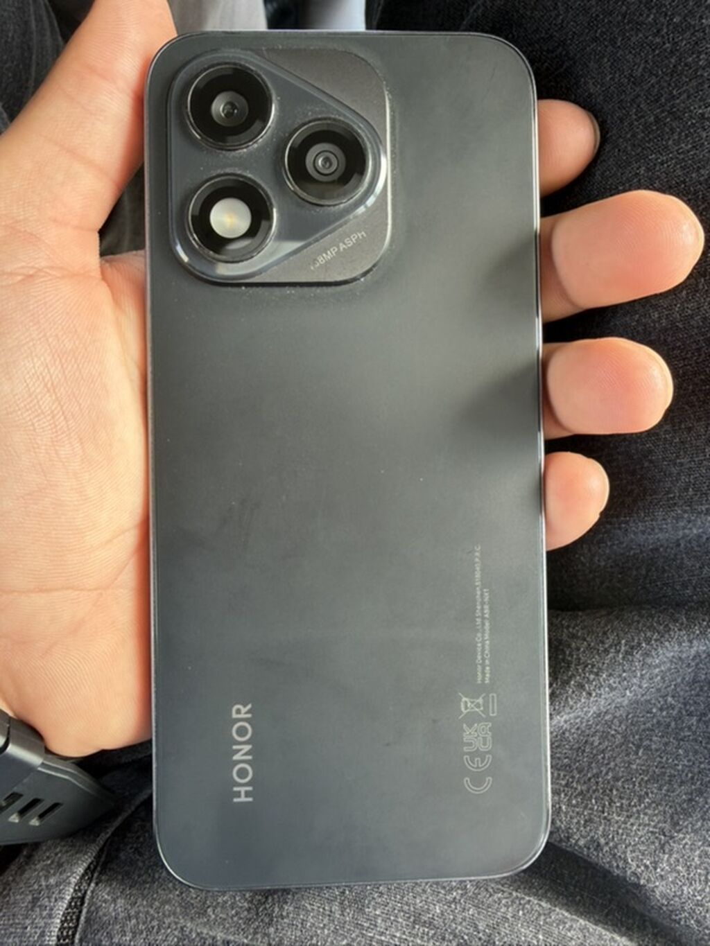 Honor 400 Lite, rəng - Boz, Barmaq izi — Honor, Bakı (2)