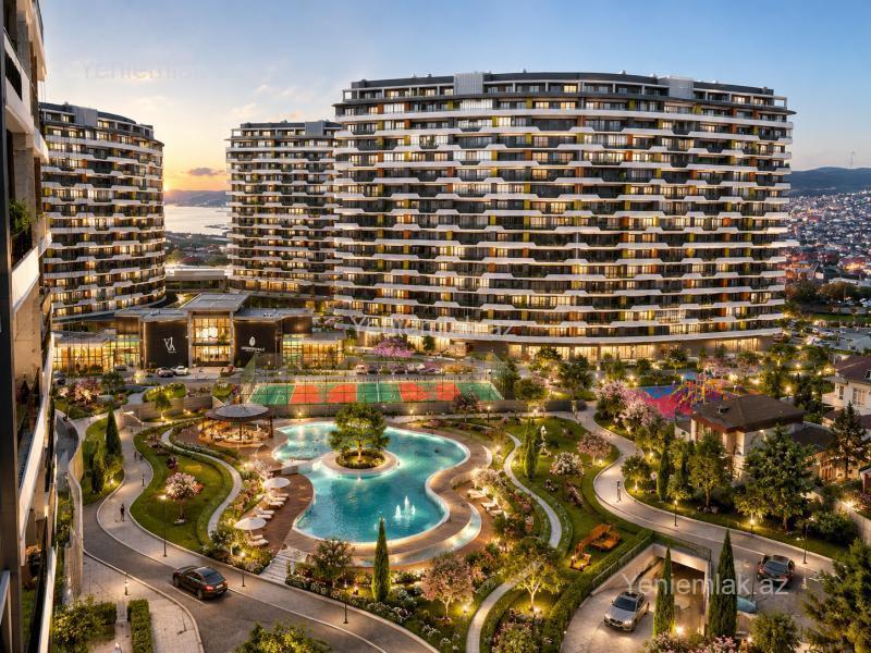 Satılır 2 otaqlı Bina evi menzil (Yeni tikili), 73 m², Binəqədi rayonu — Mənzil, Bakı (2)