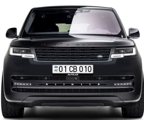 Avtomobil qeydiyyat nişanı - 01-CB-010 — Bakı