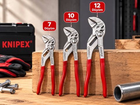 Knipex kəlbətin açarı 7 düyüm/ 10 düyüm /12 düyüm — Bakı