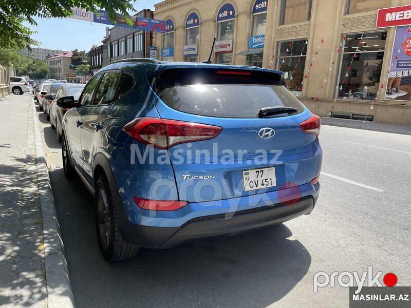 Hyundai Tucson, 2017 il — Minik avtomobili icarəsi, Bakı (4)