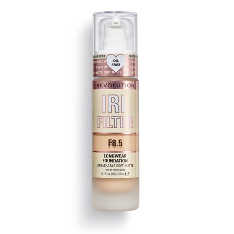 Tonal baza Makeup Revolution IRL Filter Longwear F8.5 23 ml — Bakı