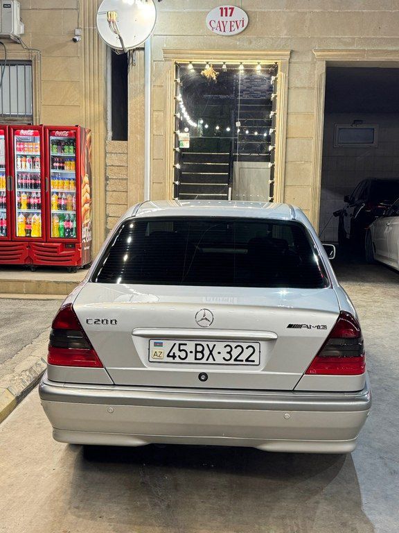 Mercedes C 180, 1.8 L, 2000 il, 260 000 km 45-BX-322 — Avtomobillər, Ağcabədi (3)