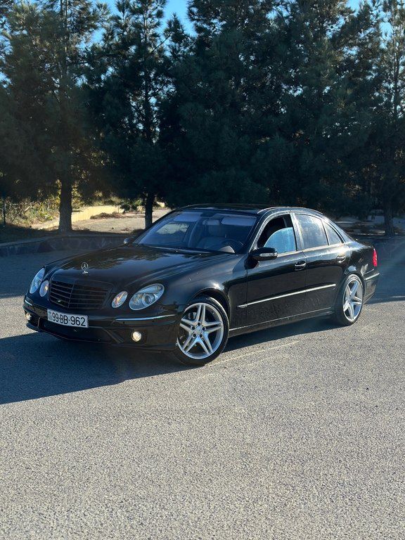Mercedes E 320, 3.2 L, 2002 il, 430 000 km 99-BB-962 — Avtomobillər, Bakı (4)