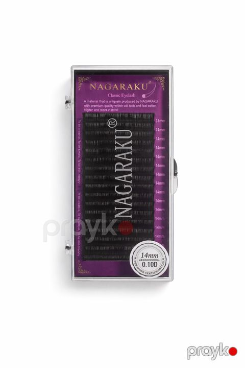 Qoyma kirpiklər Nagaraku 0.10D 14 mm — Bakı