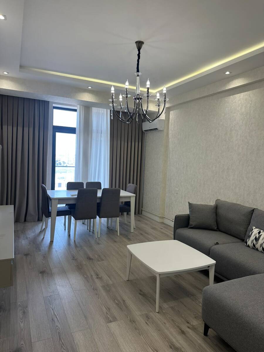 İcarəyə verilir 3 otaqlı yeni tikili 100 m² — Mənzil, Bakı (3)