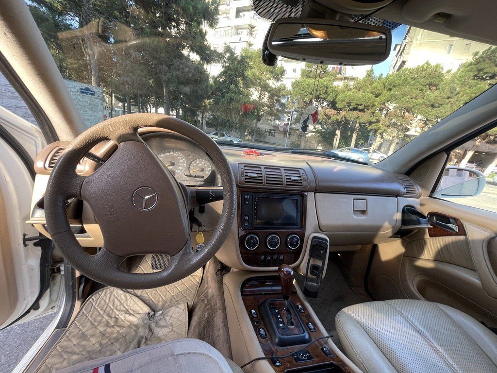 Mercedes ML 500 4MATIC, 5.0 L, 2002 il, 240 000 km — Avtomobillər, Bakı (9)
