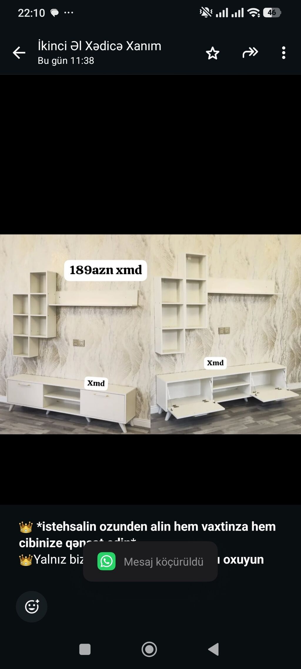 istehsalin ozunden alin hem vaxtinza hem cibinize qənaət edin — Televizor altlıqları və standlar, Bakı